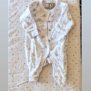 5/$25 Newborn elephant and stars sleeper